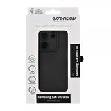 Essentials Samsung Galaxy S24 Ultra Silicone Case, musta