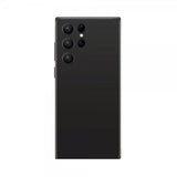 Xqisit Samsung Galaxy S24 Ultra Silicone Case -suojakuori, musta