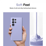 Ringke Samsung Galaxy S24 Ultra Silicone Magnetic -suojakuori, laventeli