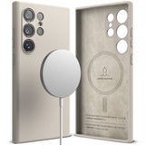 Ringke Samsung Galaxy S24 Ultra Silicone Magnetic -suojakuori