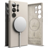 Ringke Samsung Galaxy S24 Ultra Silicone Magnetic -suojakuori