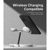 Ringke Samsung Galaxy S24 Ultra Silicone Magnetic -suojakuori, musta