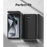 Ringke Samsung Galaxy S24 Ultra Silicone Magnetic -suojakuori, musta