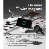 Ringke Samsung Galaxy S24 Ultra Silicone Magnetic -suojakuori, musta