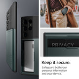 Spigen Samsung Galaxy S24 Ultra kuori Slim Armor CS Abyss Green