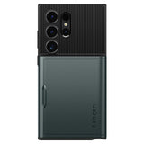 Spigen Samsung Galaxy S24 Ultra kuori Slim Armor CS Abyss Green