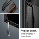 Spigen Samsung Galaxy S24 Ultra -suojakuori, Slim Armor CS, musta