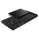 Spigen Samsung Galaxy S24 Ultra -suojakuori, Slim Armor CS, musta