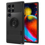 Spigen Samsung Galaxy S24 Ultra Kuori Slim Armor MagFit Musta