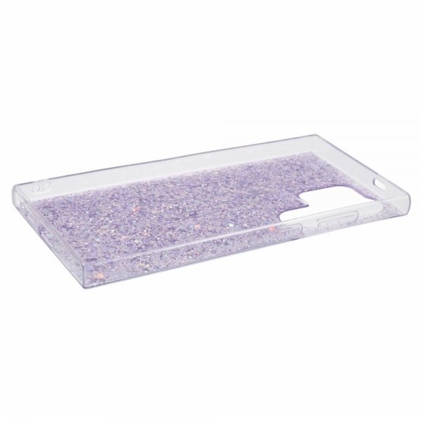 Nordic Covers Samsung Galaxy S24 Ultra -kuori, Sparkle Series, liila
