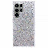 Nordic Covers Samsung Galaxy S24 Ultra -suojakuori, Sparkle Series, Stardust Silver