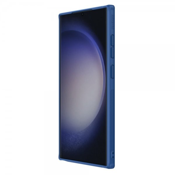 Nillkin Samsung Galaxy S24 Ultra Kuori Super Frosted Shield Pro Sininen
