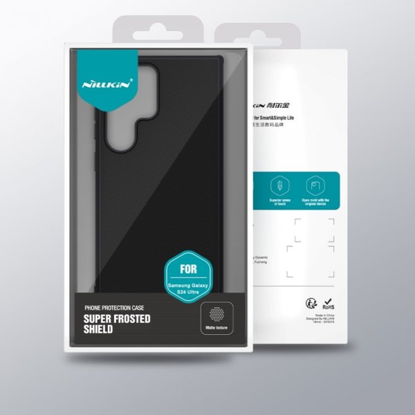 Nillkin Samsung Galaxy S24 Ultra Kuori Super Frosted Shield Pro Vihreä