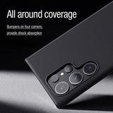 Nillkin Samsung Galaxy S24 Ultra Kuori Super Frosted Shield Pro MagSafe Musta