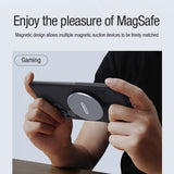 Nillkin Samsung Galaxy S24 Ultra Kuori Super Frosted Shield Pro MagSafe Musta