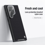 Nillkin Samsung Galaxy S24 Ultra Kuori Textured Prop Case MagSafe Musta