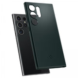 Spigen Samsung Galaxy S24 Ultra kuori Thin Fit Abyss Green