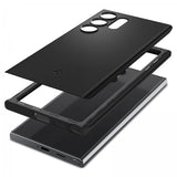 Spigen Samsung Galaxy S24 Ultra Kuori Thin Fit Musta