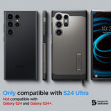 Spigen Samsung Galaxy S24 Ultra Tough Armor Suojakuori Gunmetal