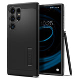 Spigen Samsung Galaxy S24 Ultra -suojakuori Tough Armor MagFit, musta