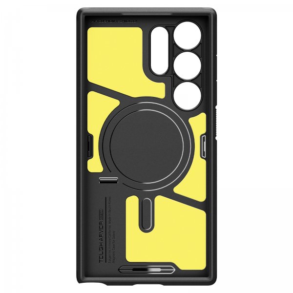 Spigen Samsung Galaxy S24 Ultra -suojakuori Tough Armor MagFit, musta