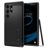 Spigen Samsung Galaxy S24 Ultra kuori Tough Armor Musta