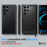 Spigen Samsung Galaxy S24 Ultra kuori Tough Armor Musta
