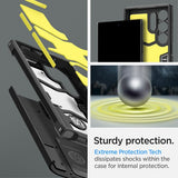 Spigen Samsung Galaxy S24 Ultra kuori Tough Armor Musta