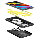 Spigen Samsung Galaxy S24 Ultra kuori Tough Armor Musta