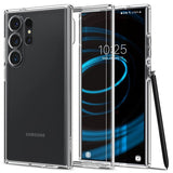 Spigen Samsung Galaxy S24 Ultra -suojakuori Ultra Hybrid Crystal Clear