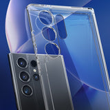 Spigen Samsung Galaxy S24 Ultra -suojakuori Ultra Hybrid Crystal Clear