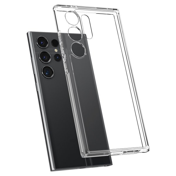 Spigen Samsung Galaxy S24 Ultra -suojakuori Ultra Hybrid Crystal Clear
