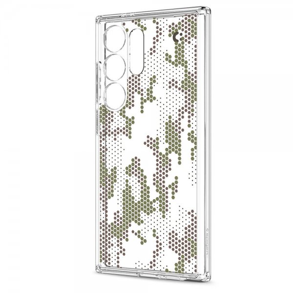 Spigen Samsung Galaxy S24 Ultra -suojakuori Ultra Hybrid Digital Camo