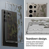 Spigen Samsung Galaxy S24 Ultra -suojakuori Ultra Hybrid Digital Camo