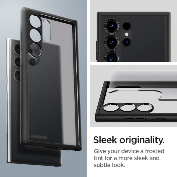 Spigen Samsung Galaxy S24 Ultra Ultra Hybrid Frost Black -kuori