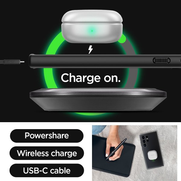 Spigen Samsung Galaxy S24 Ultra Ultra Hybrid Frost Black -kuori