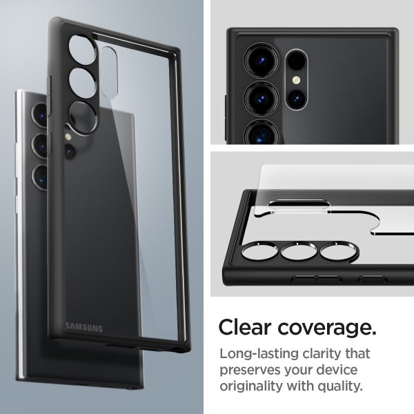 Spigen Samsung Galaxy S24 Ultra Kuori Ultra Hybrid Mattamusta