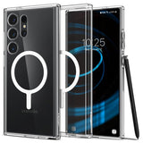 Spigen Samsung Galaxy S24 Ultra Ultra Hybrid Metal Ring MagFit -suojakuori