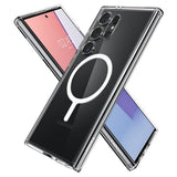 Spigen Samsung Galaxy S24 Ultra Ultra Hybrid Metal Ring MagFit -suojakuori