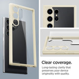 Spigen Samsung Galaxy S24 Ultra Ultra Hybrid Mute Beige -suojakuori