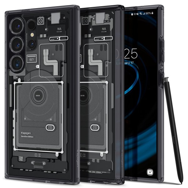 Spigen Samsung Galaxy S24 Ultra Ultra Hybrid Zero One -suojakuori