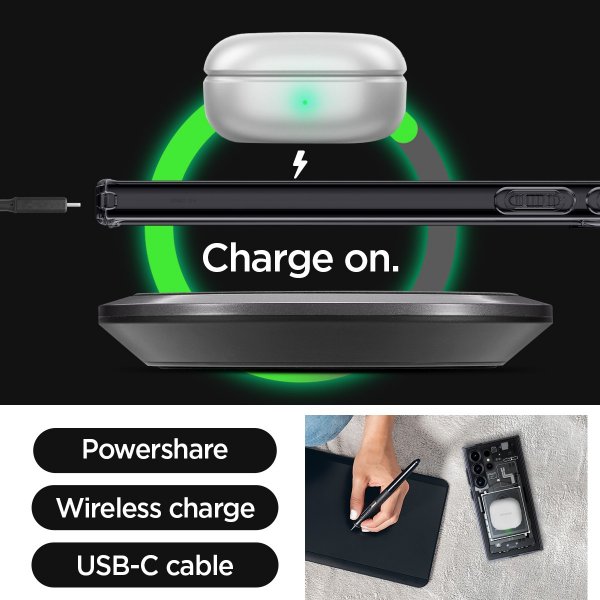 Spigen Samsung Galaxy S24 Ultra Ultra Hybrid Zero One -suojakuori