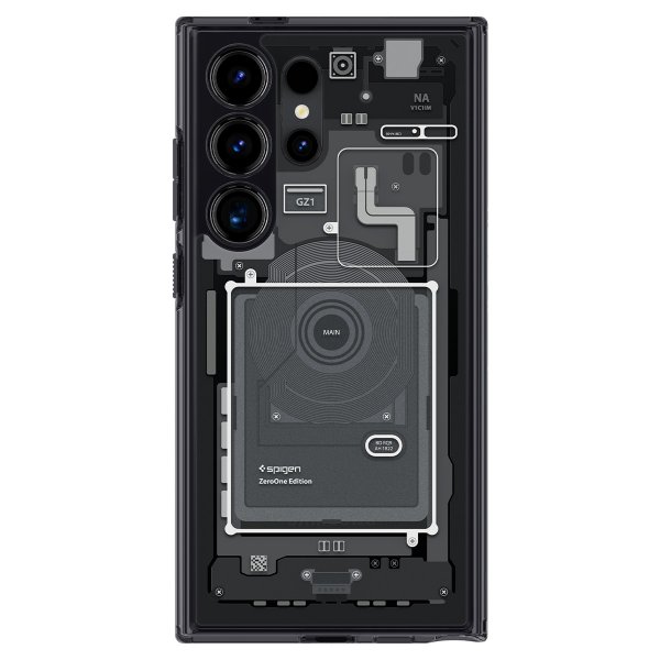 Spigen Samsung Galaxy S24 Ultra Ultra Hybrid Zero One -suojakuori