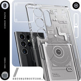 Spigen Samsung Galaxy S24 Ultra Ultra Hybrid Zero One White -suojakuori