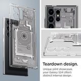 Spigen Samsung Galaxy S24 Ultra Ultra Hybrid Zero One White -suojakuori