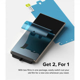 Ringke Samsung Galaxy S24 Ultra Näytönsuoja Dual Easy Film 2-pakkaus
