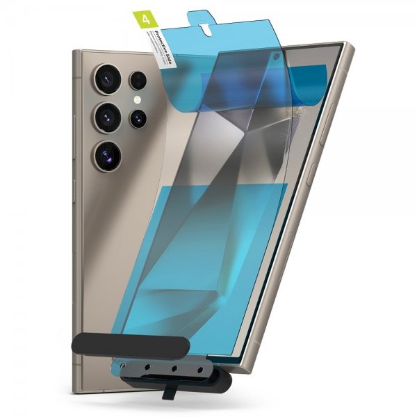 Ringke Samsung Galaxy S24 Ultra Näytönsuoja Dual Easy Film 2-pakkaus