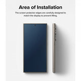 Ringke Samsung Galaxy S24 Ultra näytönsuoja Easy Slide Privacy, 2 kpl