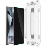 Spigen Samsung Galaxy S24 Ultra Näytönsuoja GLAS.tR EZ Fit Privacy 2 kpl
