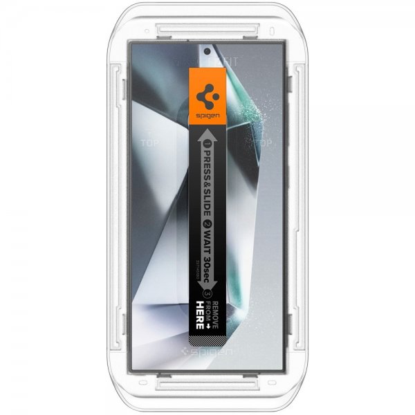 Spigen Samsung Galaxy S24 Ultra Näytönsuoja GLAS.tR EZ Fit Privacy 2 kpl